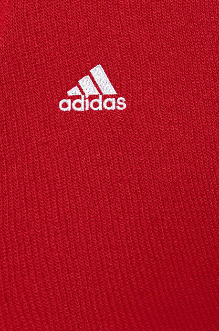 adidas Performance bluza copii H57473 culoarea rosu neted - Pled.ro