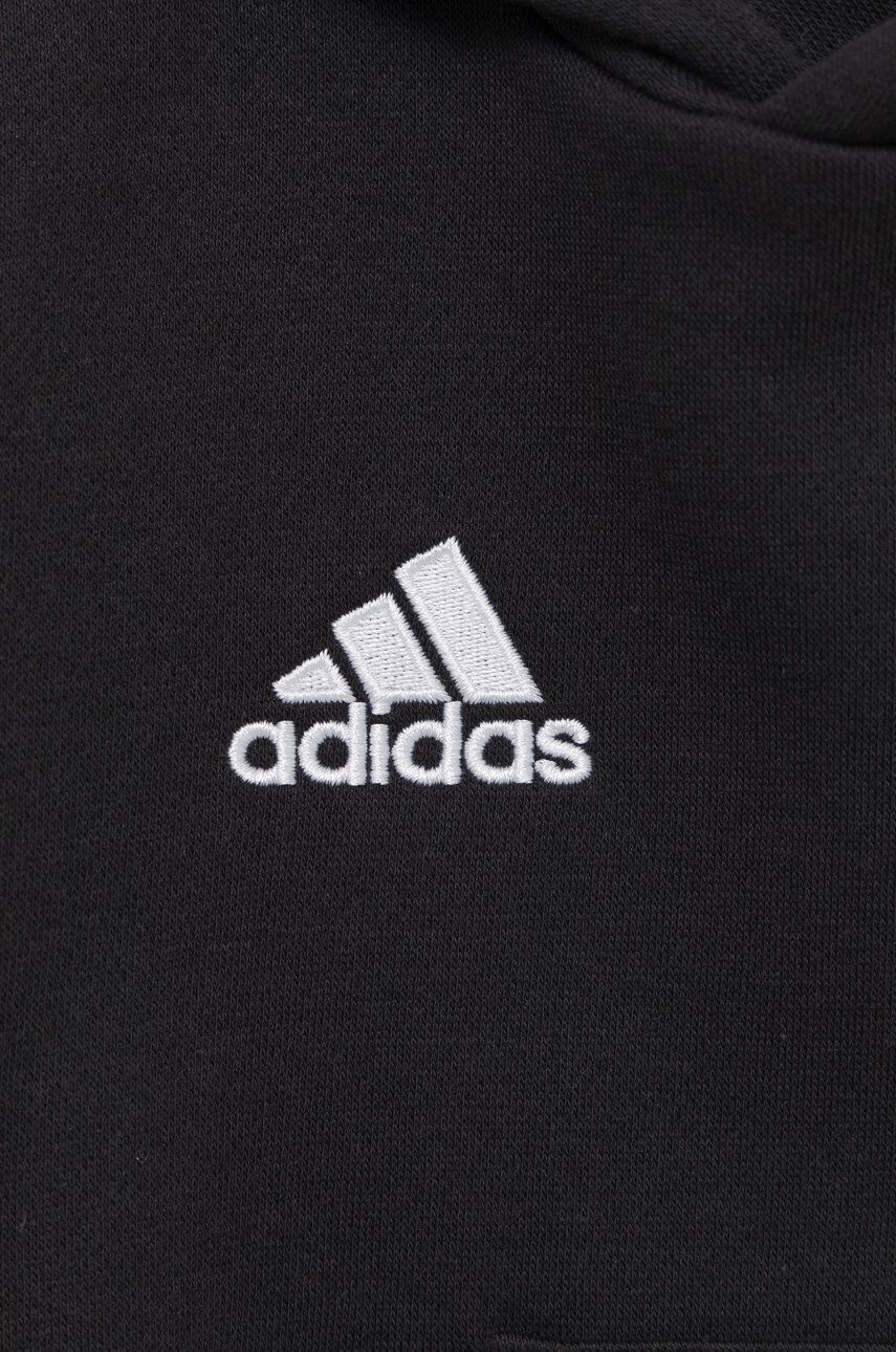 adidas Performance bluza copii H57516 culoarea negru neted - Pled.ro