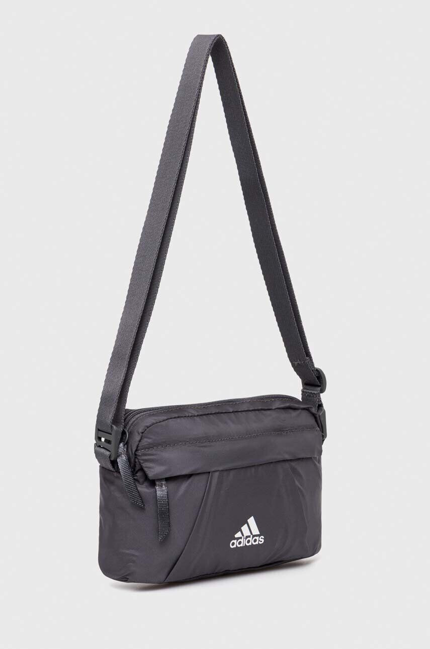 adidas Performance borseta culoarea gri - Pled.ro