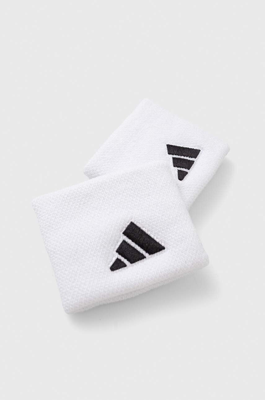 adidas Performance brățări 2-pack culoarea alb - Pled.ro