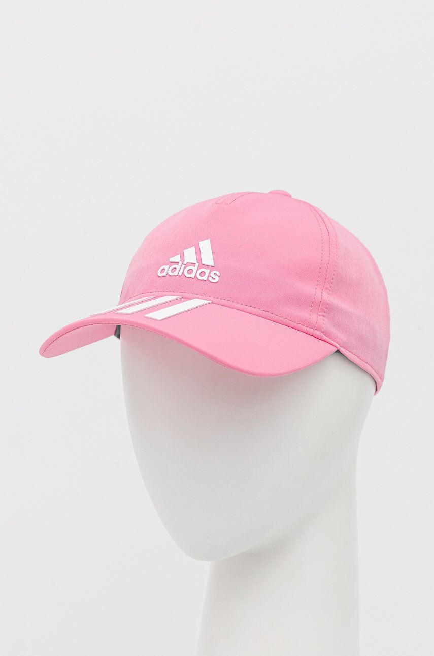 adidas Performance șapcă culoarea roz cu imprimeu - Pled.ro