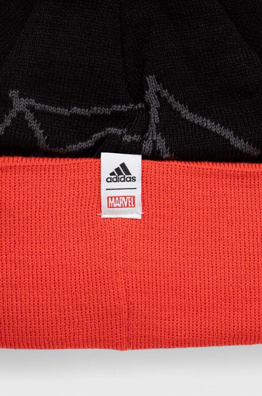 adidas Performance caciula copii x Marvel culoarea negru - Pled.ro