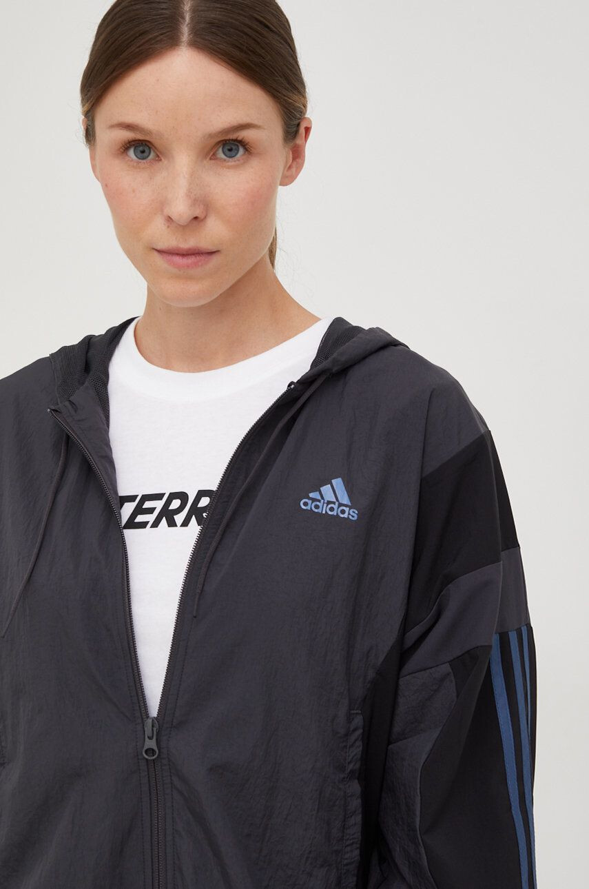 adidas Performance compleu femei culoarea gri - Pled.ro