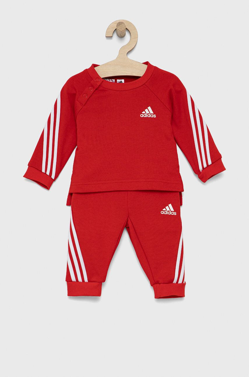 adidas Performance compleu copii culoarea rosu - Pled.ro