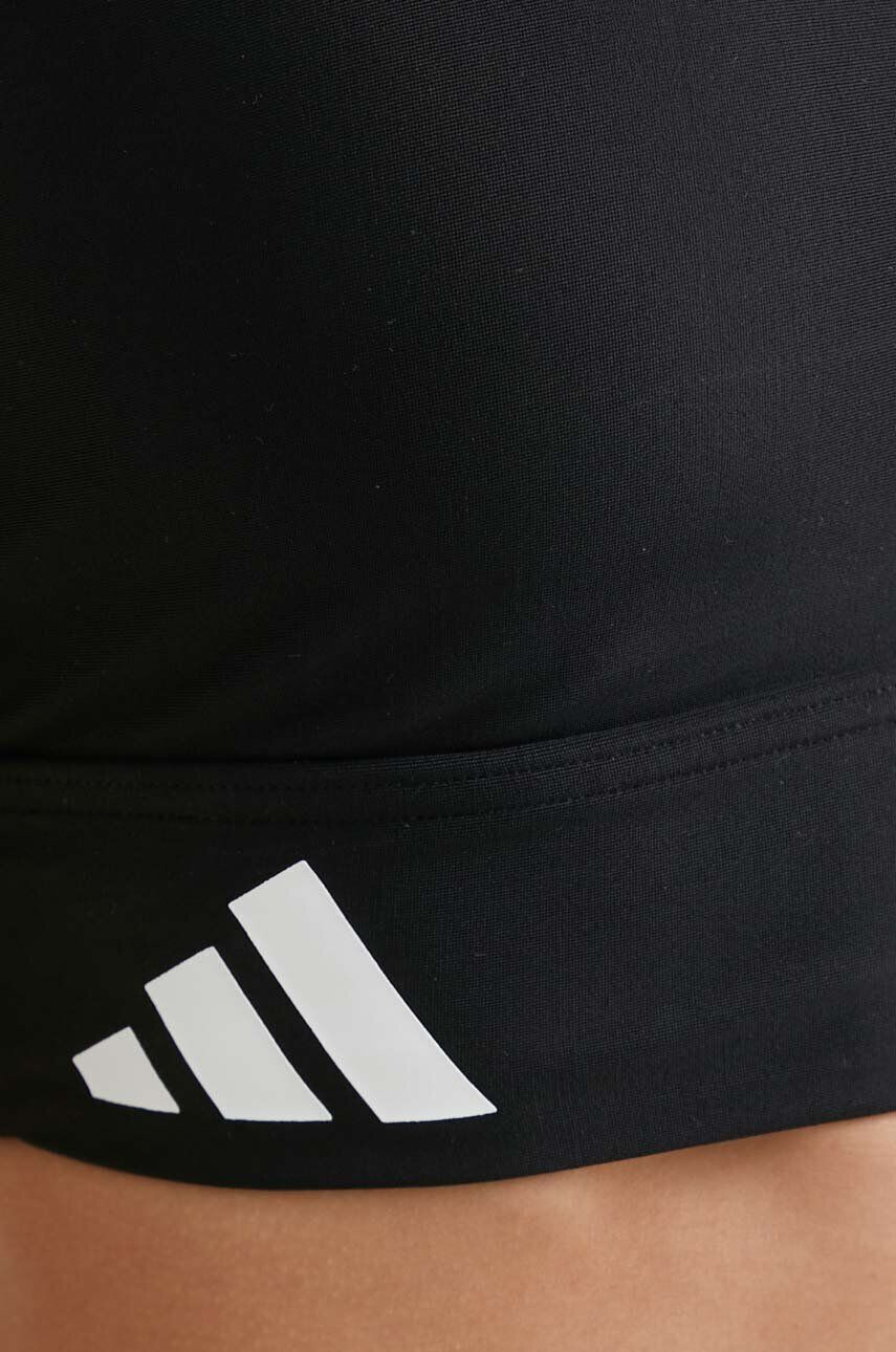 adidas Performance costum de baie din două piese culoarea negru cupa usor rigidizata - Pled.ro