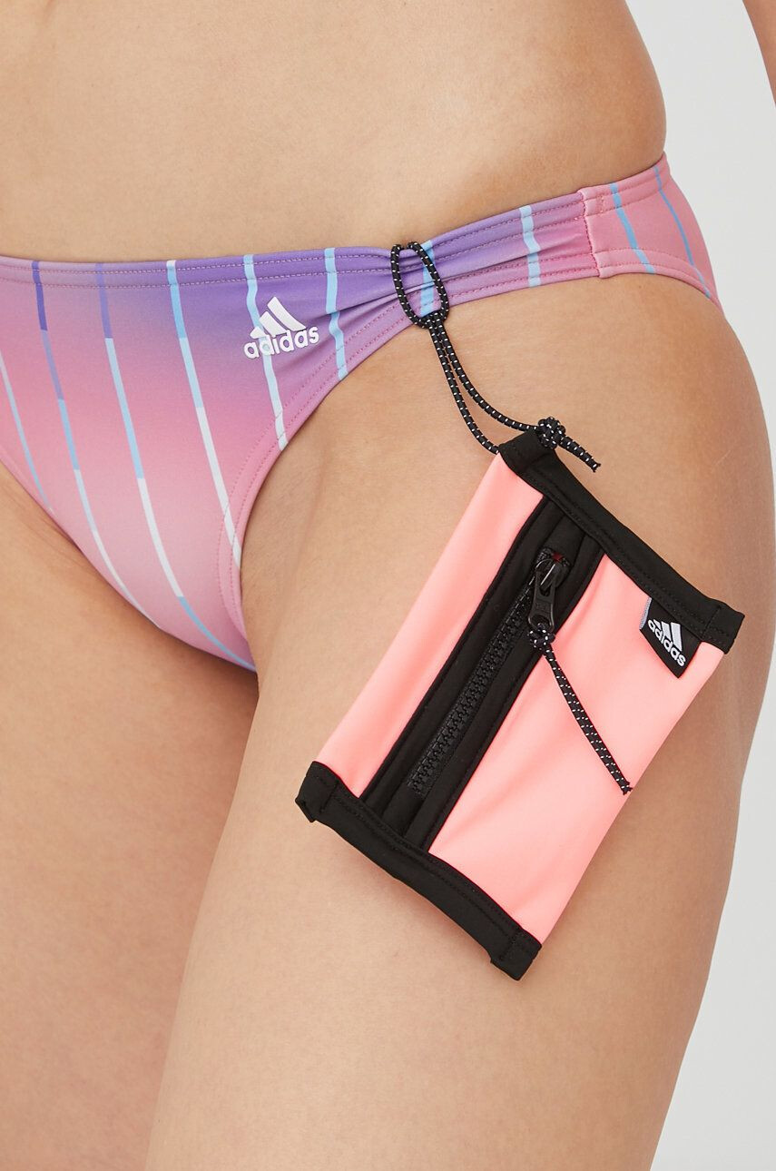 adidas Performance costum de baie Melbourne H59277 culoarea roz cupa usor rigidizata - Pled.ro