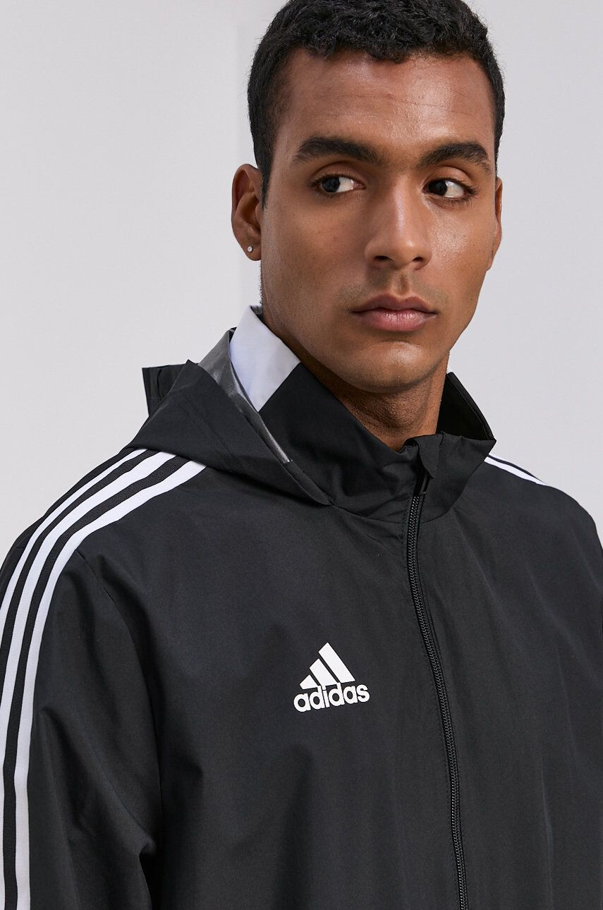 adidas Performance Geacă GH4466 bărbați culoarea negru de tranzitie - Pled.ro