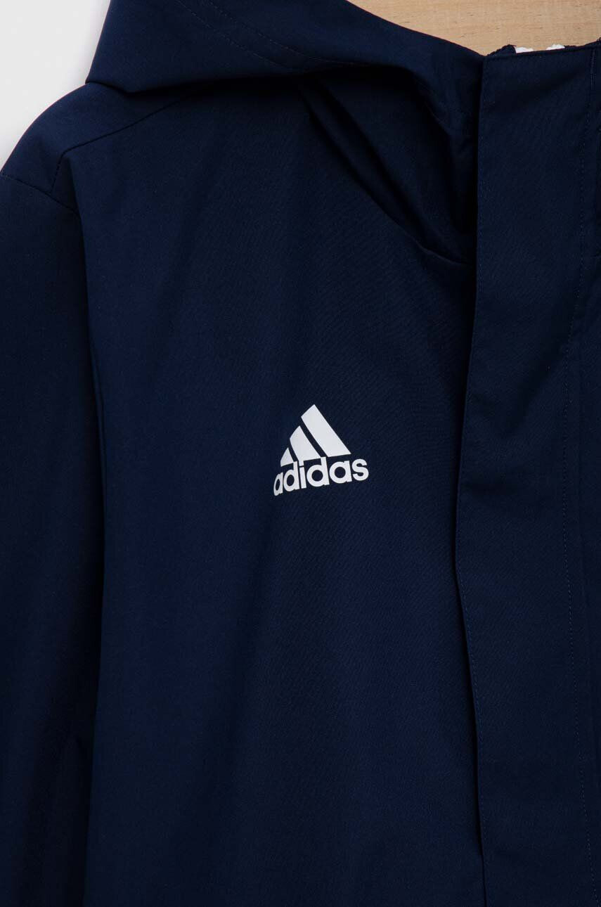 adidas Performance geaca copii ENT22 AW JKTY culoarea albastru marin - Pled.ro