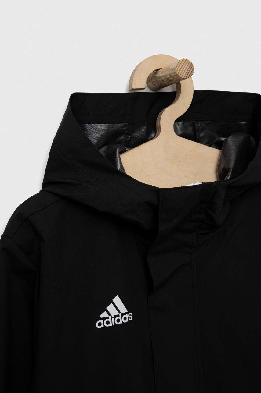 adidas Performance geaca copii ENT22 AW JKTY culoarea negru - Pled.ro