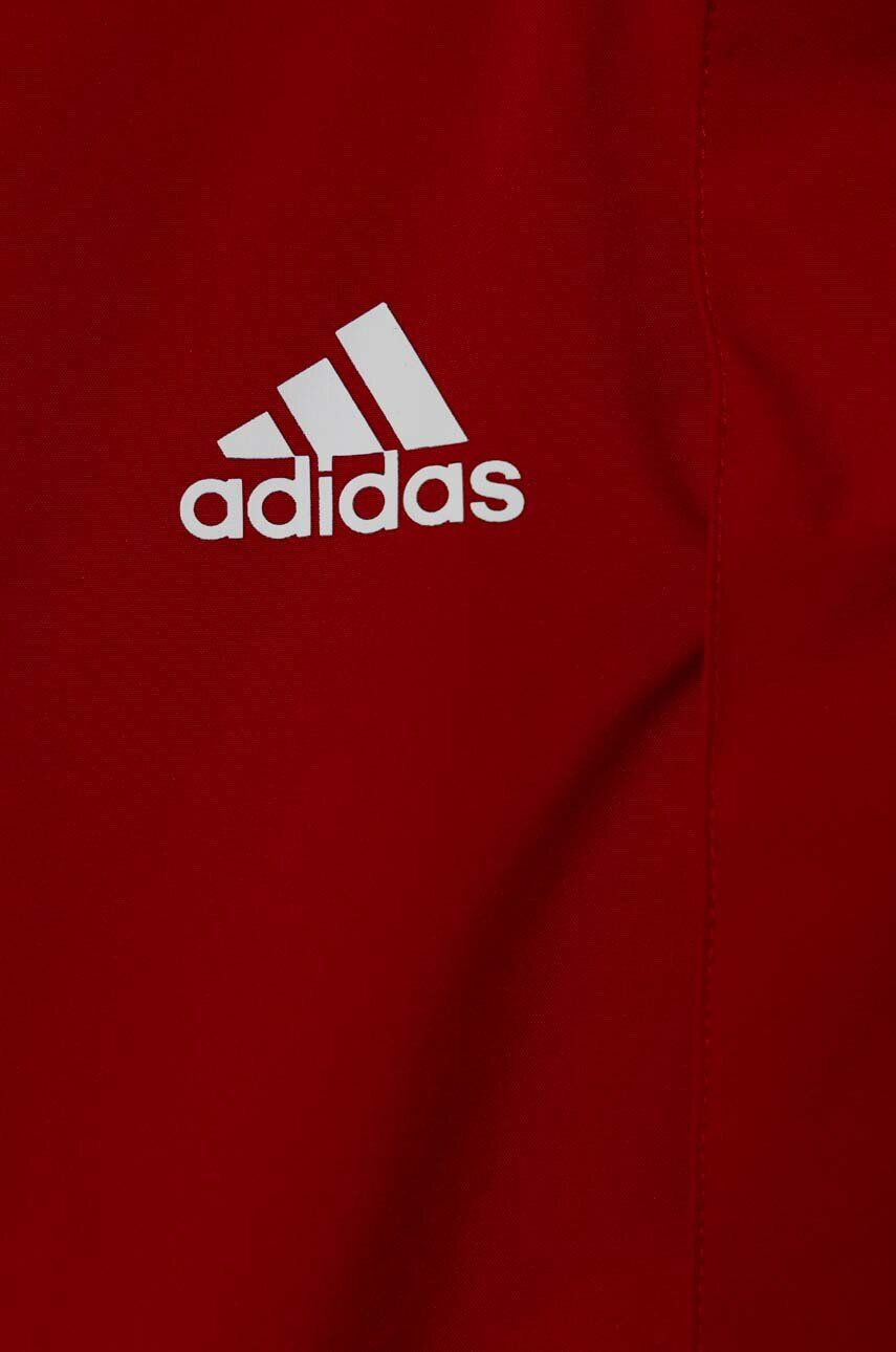 adidas Performance geaca copii ENT22 AW JKTY culoarea rosu - Pled.ro