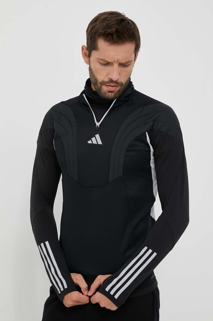 adidas Performance hanorac de antrenament Tiro 23 Competition Winterized culoarea negru cu imprimeu - Pled.ro