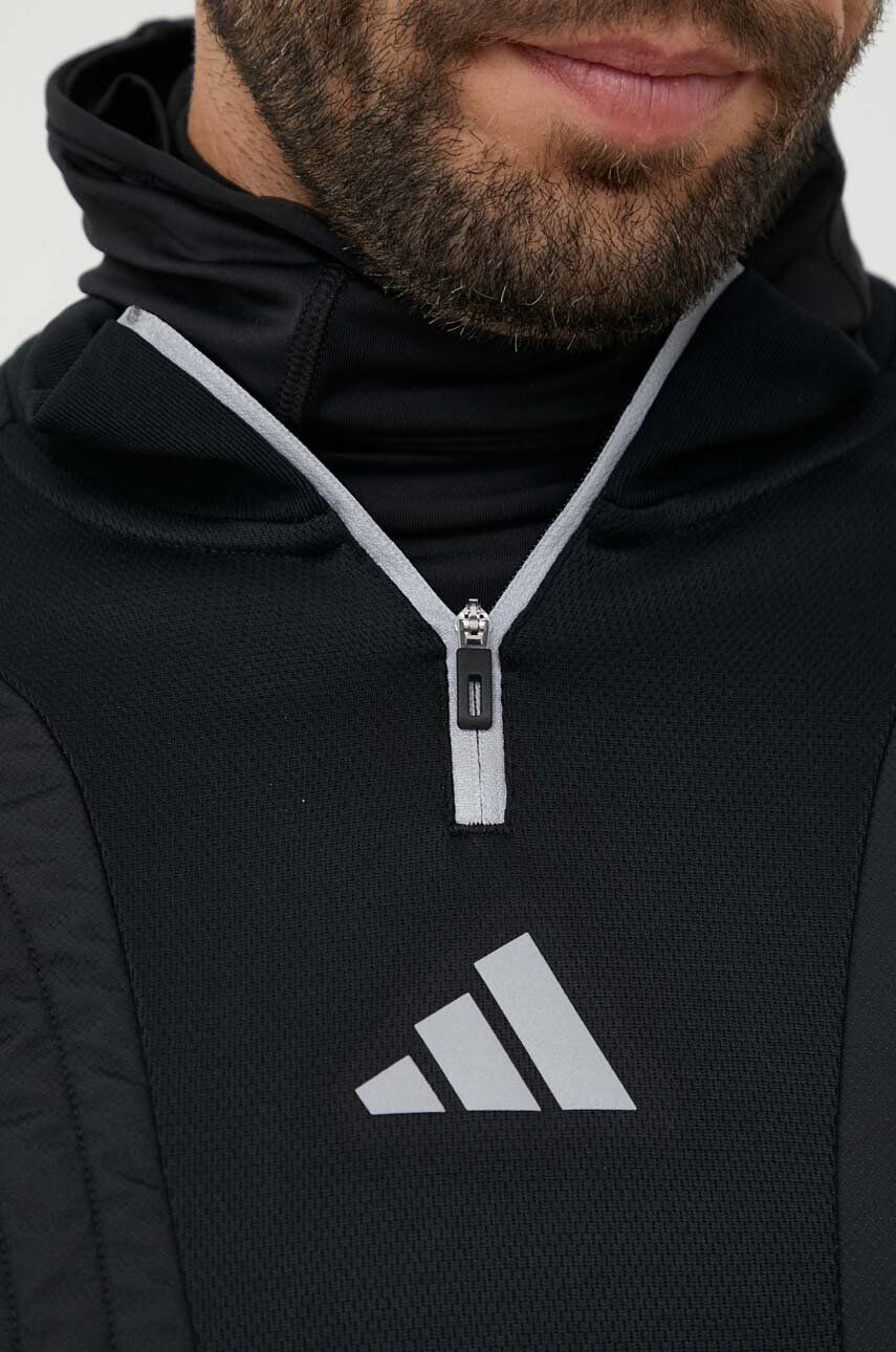 adidas Performance hanorac de antrenament Tiro 23 Competition Winterized culoarea negru cu imprimeu - Pled.ro