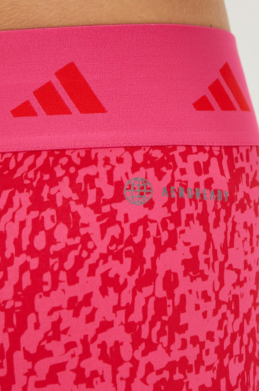 adidas Performance leggins de antrenament femei culoarea roz modelator - Pled.ro