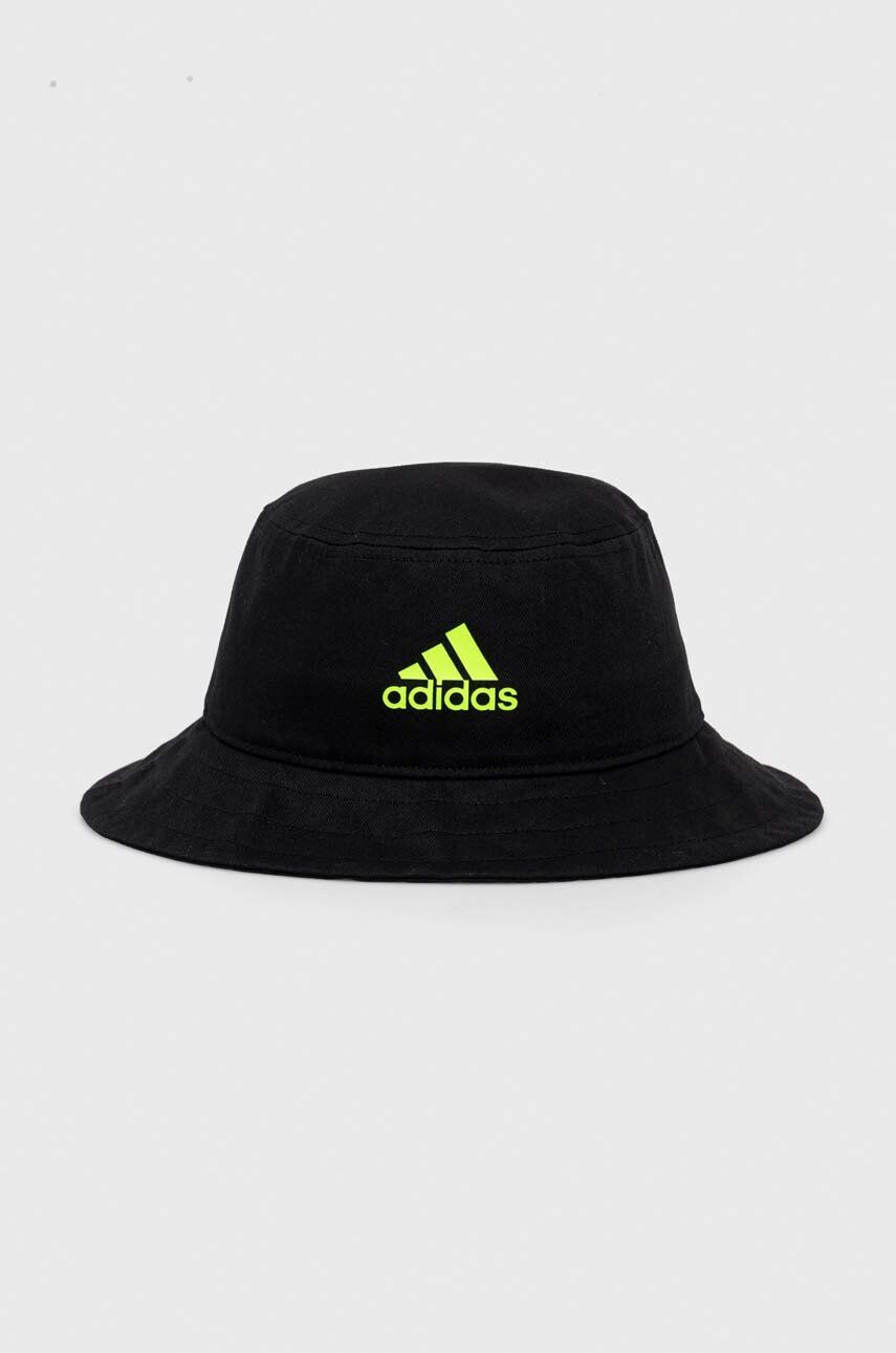 adidas Performance pălărie din bumbac pentru copii culoarea negru bumbac - Pled.ro