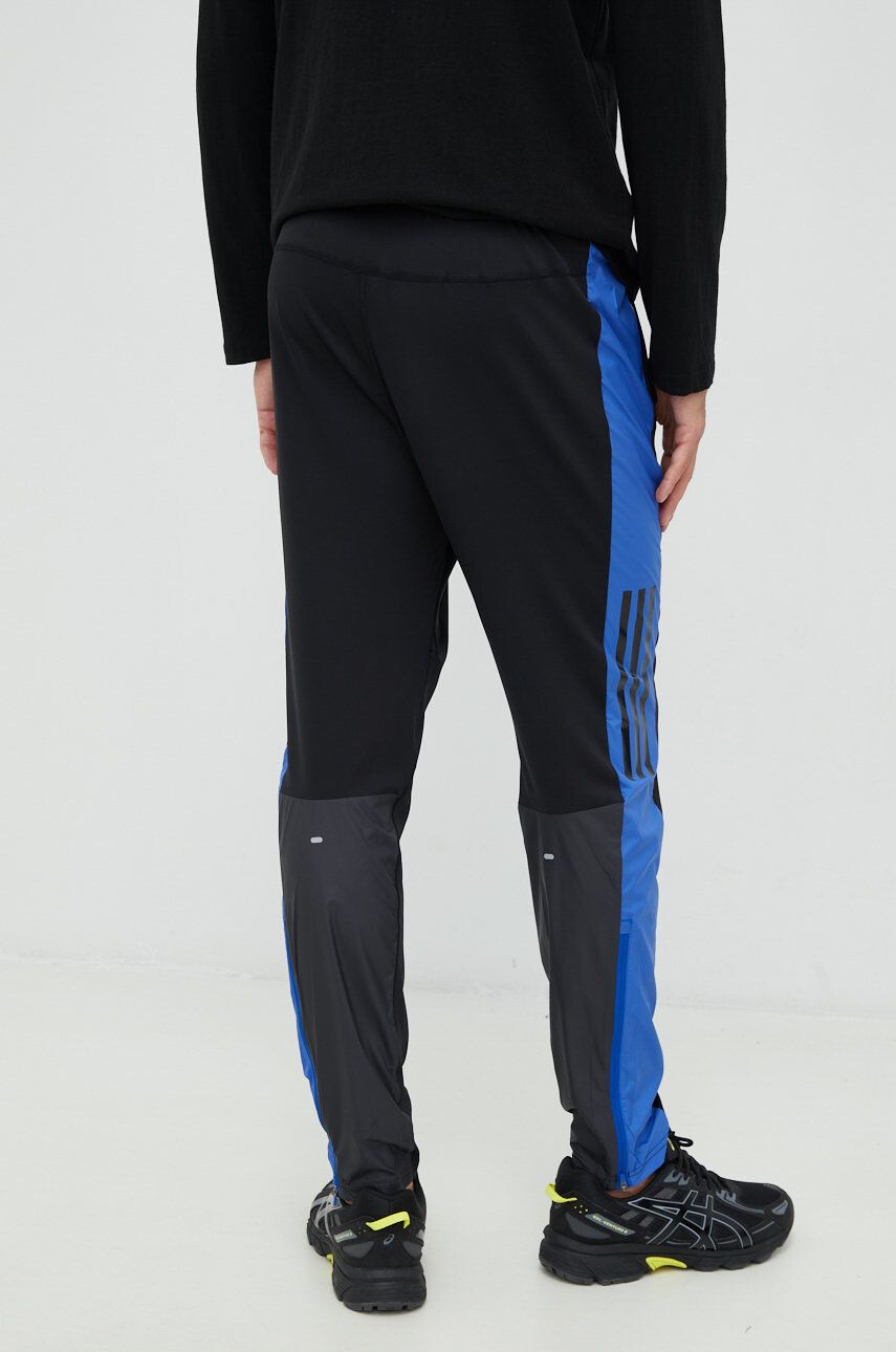 adidas Performance pantaloni de alergare barbati culoarea negru modelator - Pled.ro