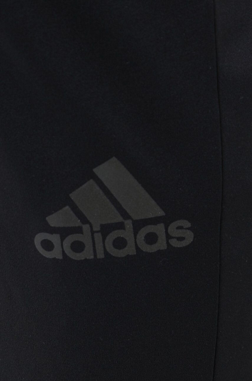 adidas Performance pantaloni de alergare HE2470 barbati culoarea negru mulata - Pled.ro