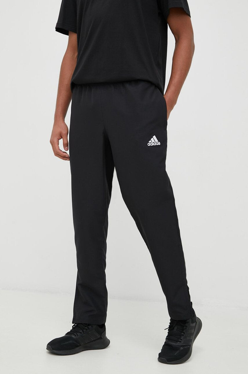 adidas Performance pantaloni de antrenament Entrada 22 barbati culoarea negru neted - Pled.ro