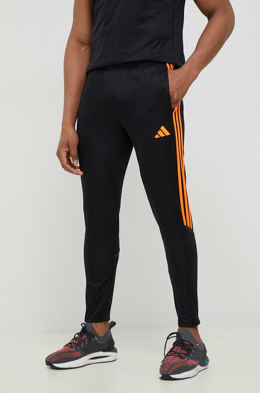 adidas Performance pantaloni de antrenament Tiro 23 culoarea negru cu imprimeu - Pled.ro