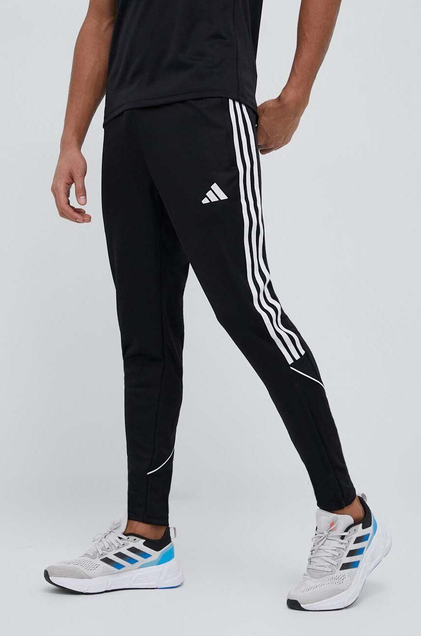 adidas Performance pantaloni de antrenament Tiro 23 League culoarea negru cu imprimeu - Pled.ro