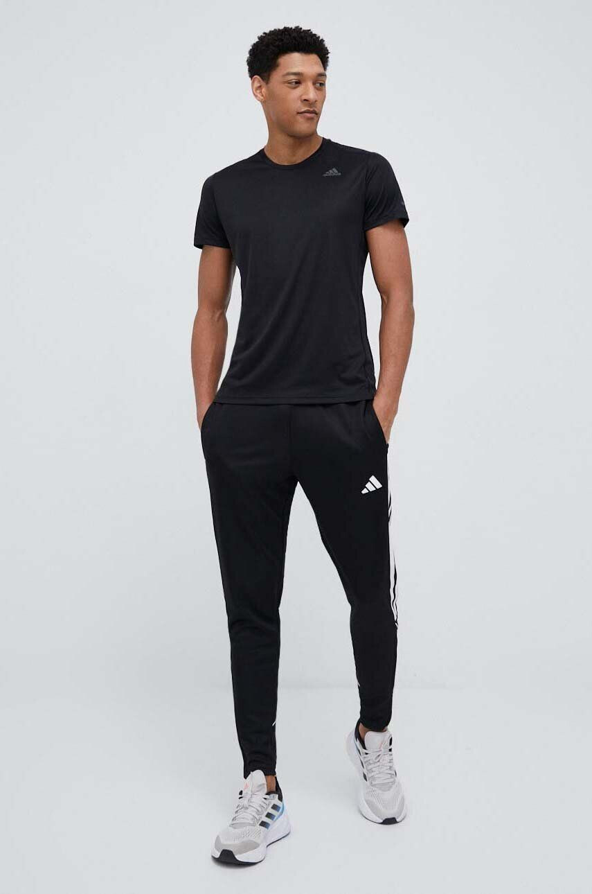 adidas Performance pantaloni de antrenament Tiro 23 League culoarea negru cu imprimeu - Pled.ro