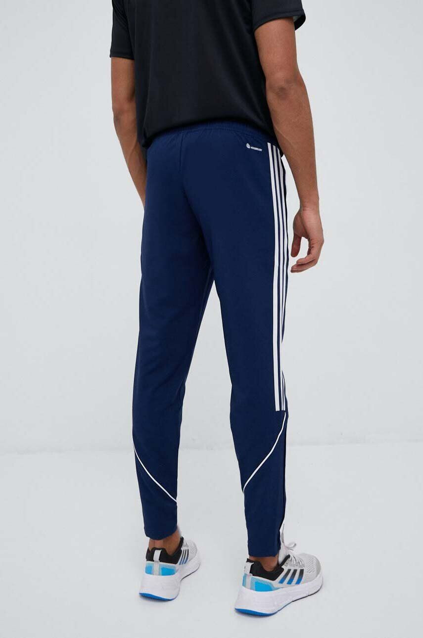 adidas Performance pantaloni de antrenament Tiro 23 League culoarea albastru marin cu imprimeu - Pled.ro