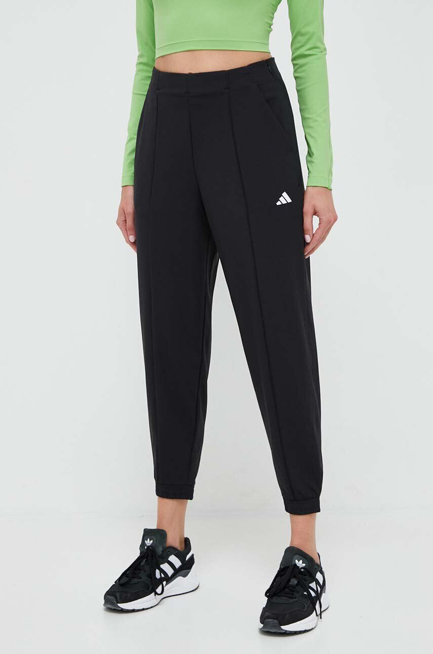 adidas Performance pantaloni de antrenament Train Essentials culoarea negru neted - Pled.ro