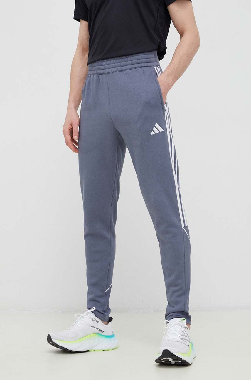 adidas Performance pantaloni de trening Tiro 23 culoarea gri cu imprimeu - Pled.ro