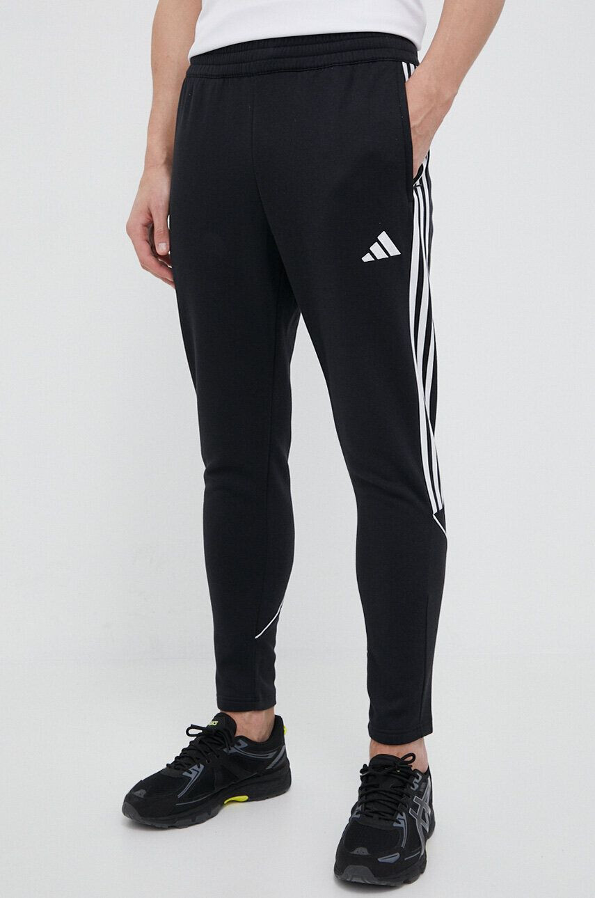 adidas Performance pantaloni de trening Tiro 23 League culoarea negru cu imprimeu - Pled.ro