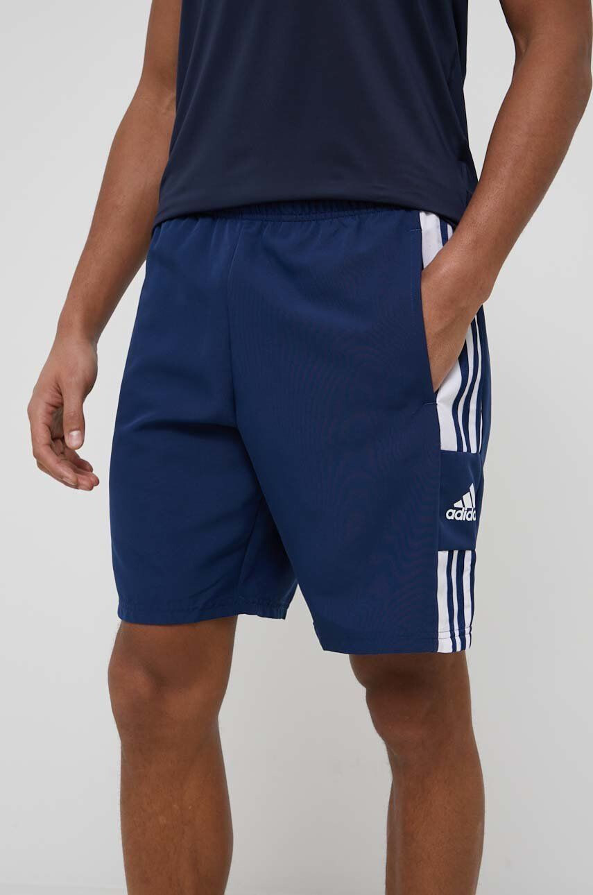 adidas Performance pantaloni scurți de antrenament HC6281 barbati culoarea albastru marin - Pled.ro