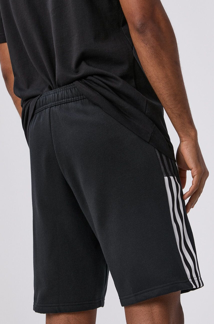 adidas Performance pantaloni scurti HC1662 femei culoarea negru modelator medium waist - Pled.ro