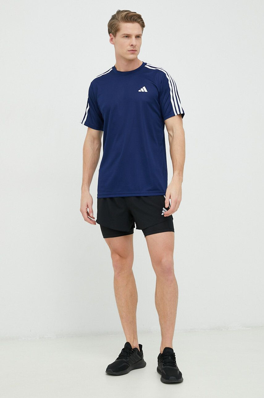 adidas Performance pantaloni scurți de alergare Designed for Running barbati culoarea negru - Pled.ro