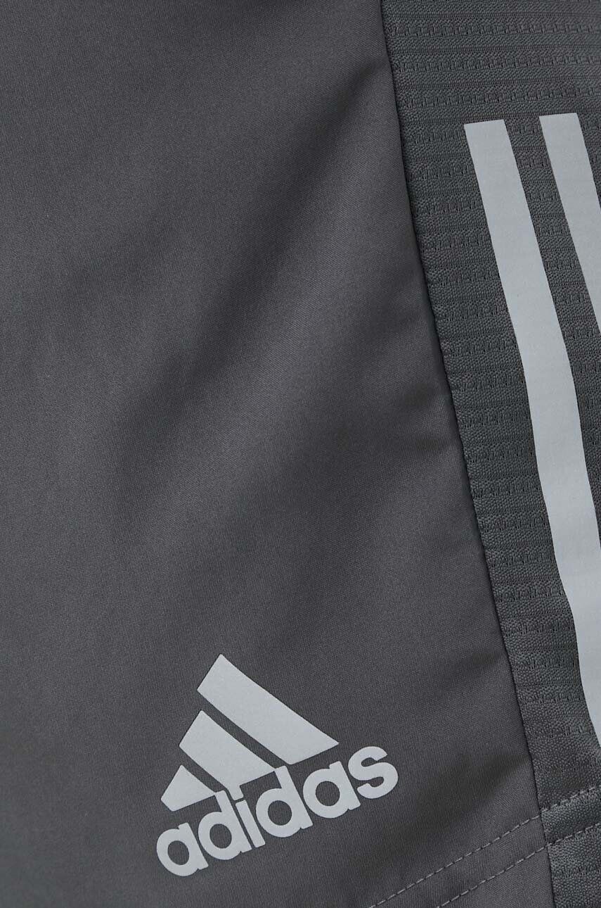 adidas Performance pantaloni scurți de alergare Own the Run culoarea gri - Pled.ro