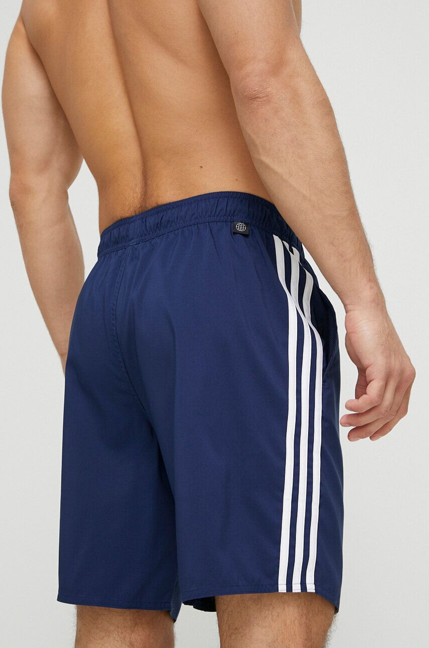 adidas Performance pantaloni scurti de baie culoarea albastru marin - Pled.ro