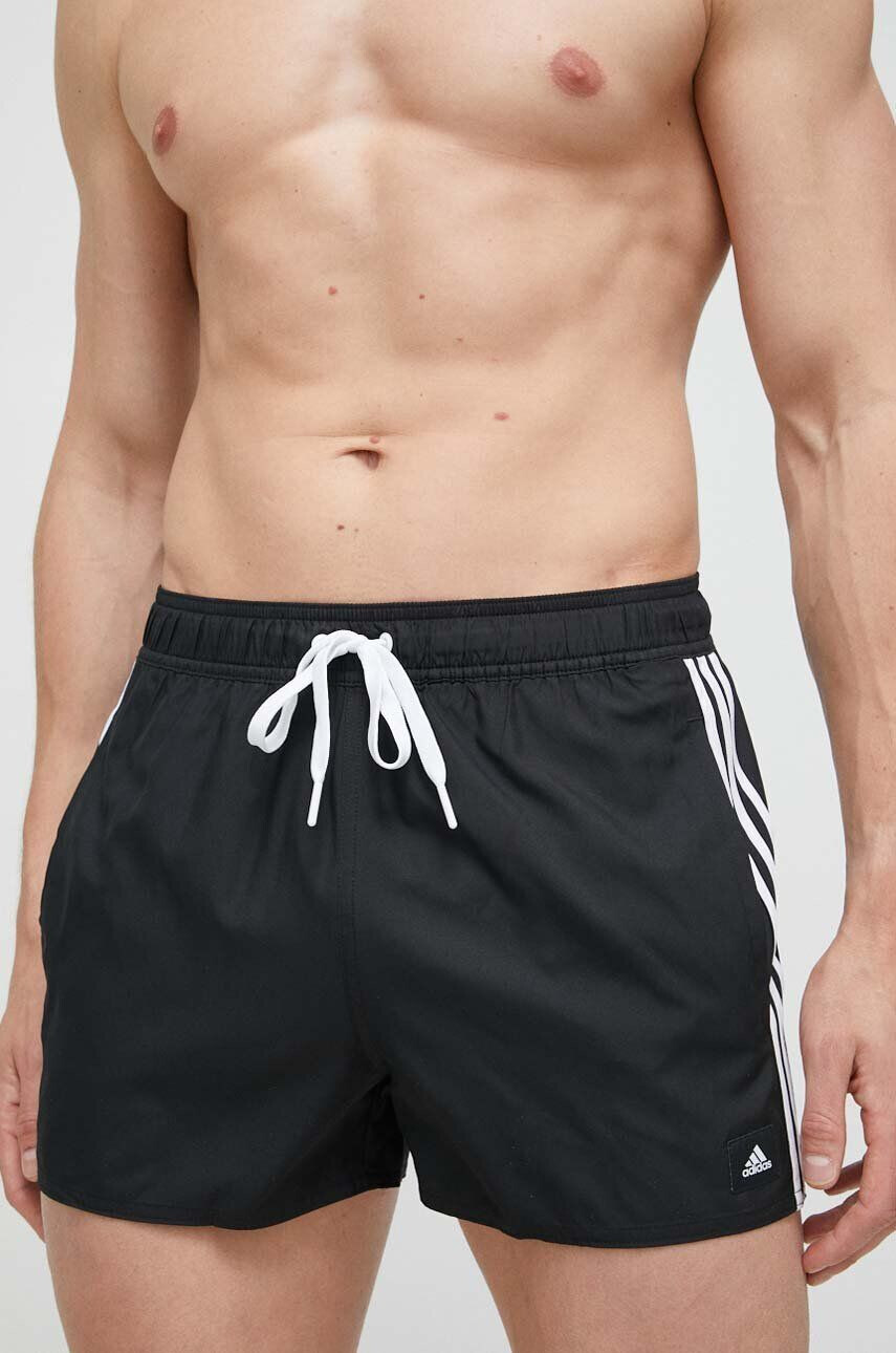 adidas Performance pantaloni scurti de baie culoarea negru - Pled.ro