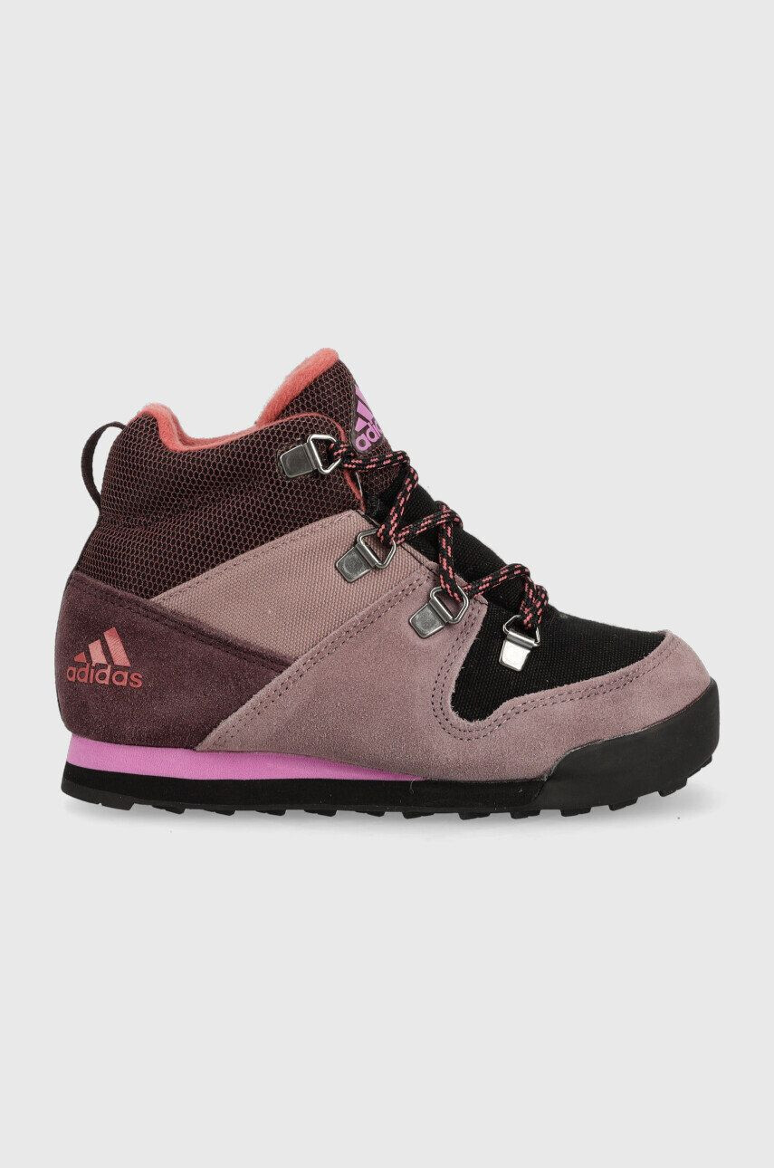 adidas Performance pantofi copii culoarea violet - Pled.ro