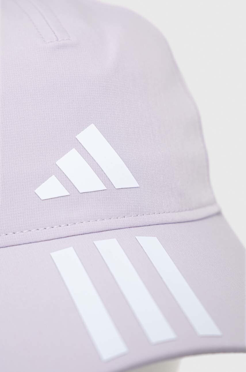 adidas Performance sapca culoarea violet cu imprimeu - Pled.ro