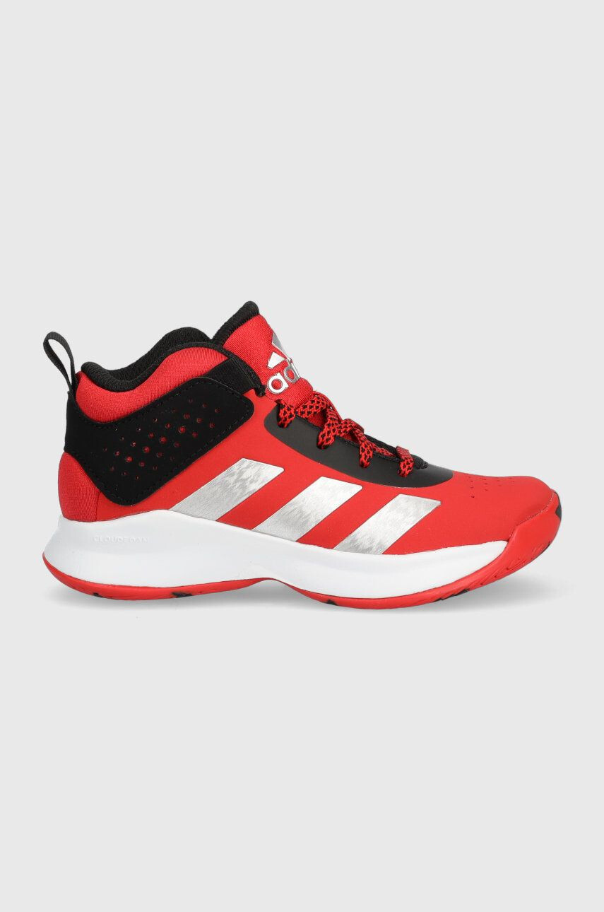 adidas Performance sneakers pentru copii culoarea rosu - Pled.ro