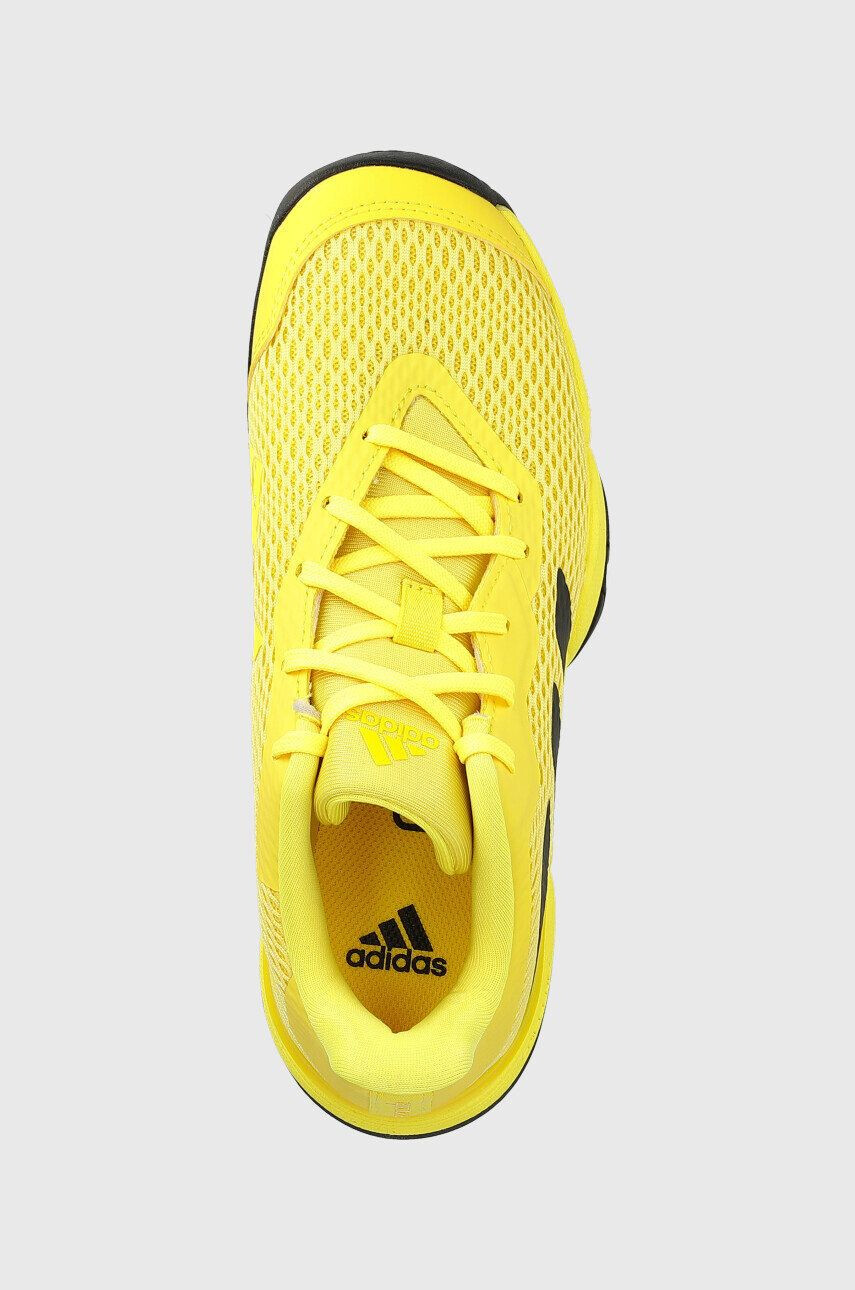 adidas Performance sneakers pentru copii culoarea galben - Pled.ro