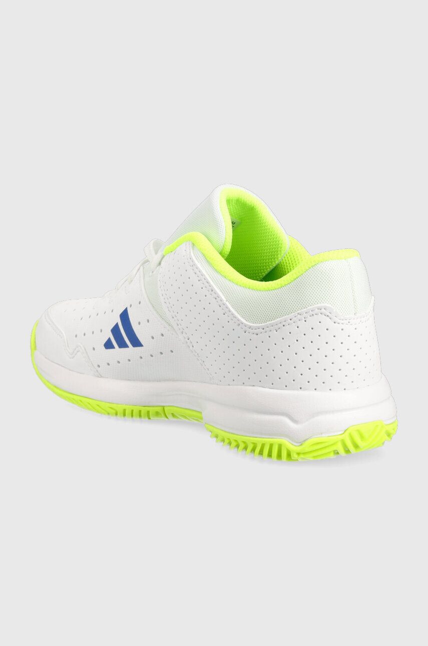 adidas Performance sneakers pentru copii COURT STABIL JR culoarea alb - Pled.ro