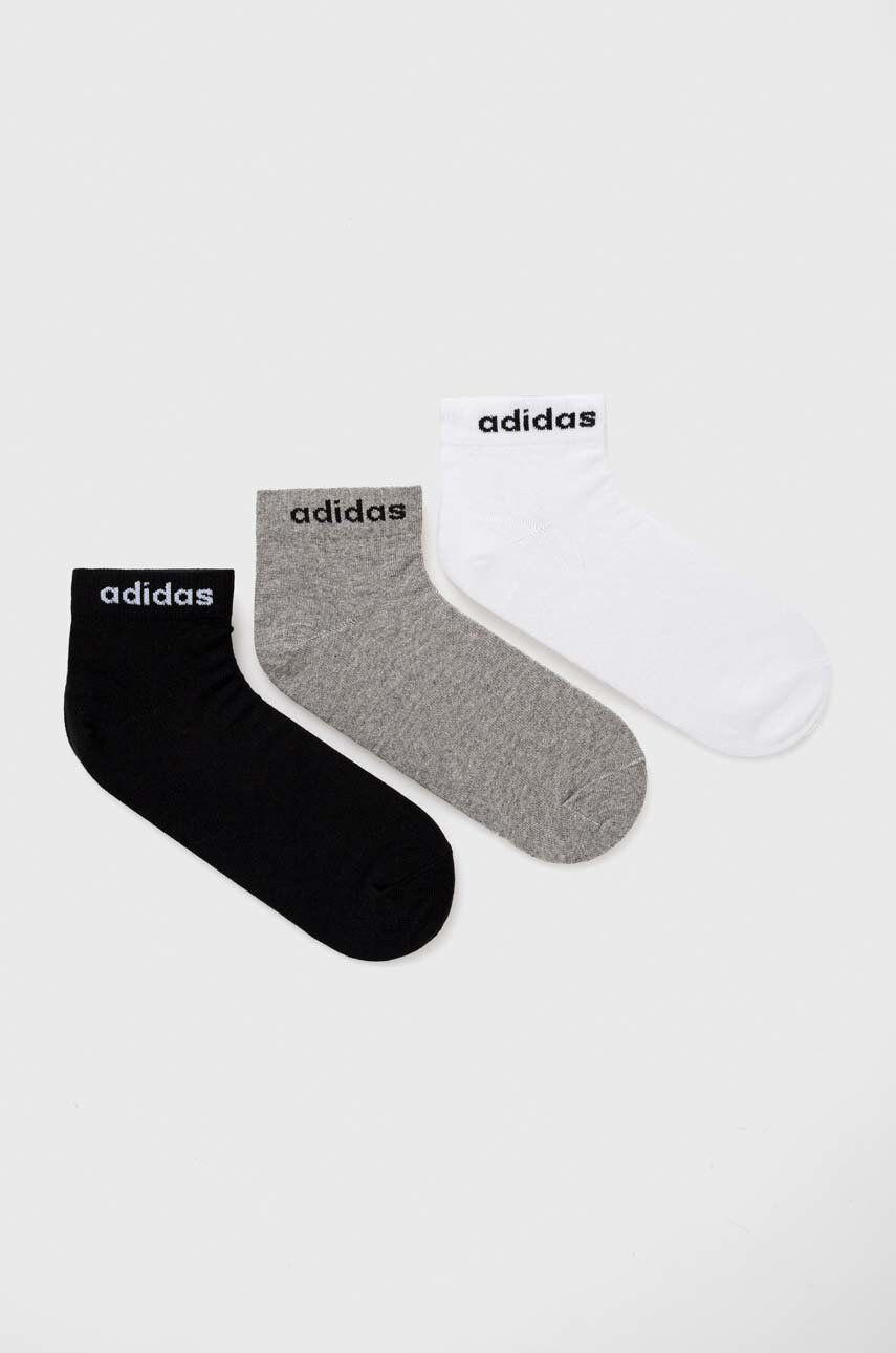 adidas Performance sosete 3-pack culoarea negru - Pled.ro