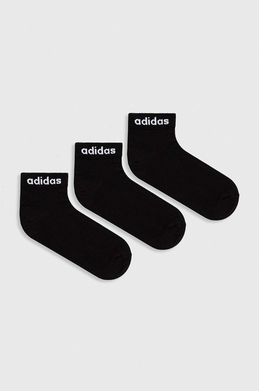 adidas Performance sosete 3-pack culoarea negru - Pled.ro