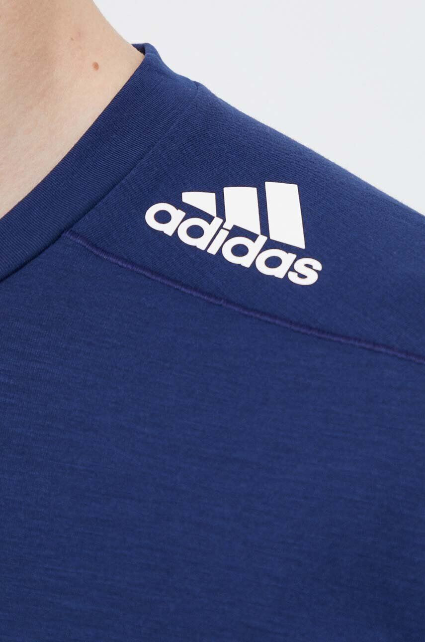 adidas Performance tricou de antrenament Designed for Training culoarea verde - Pled.ro