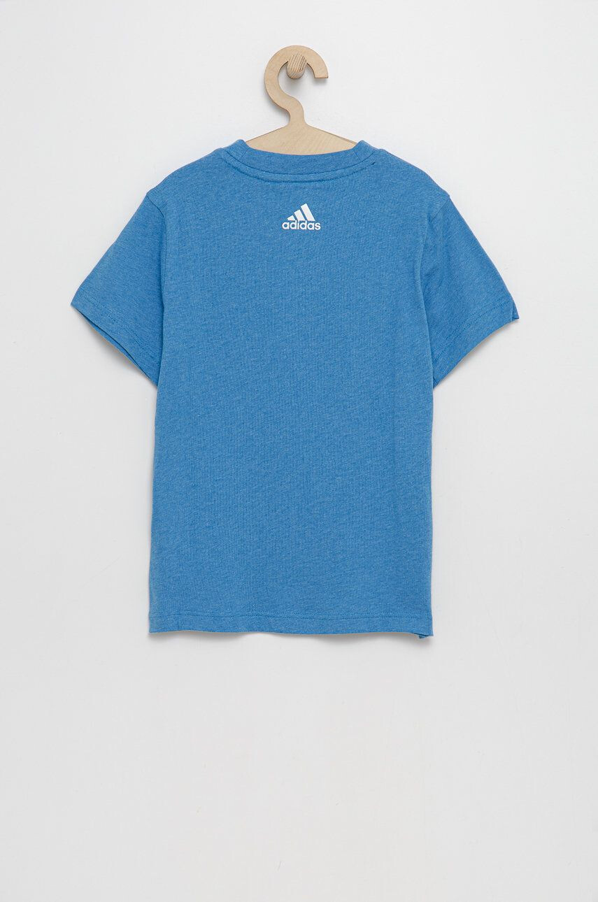 adidas Performance tricou de bumbac pentru copii HG8861 cu imprimeu - Pled.ro