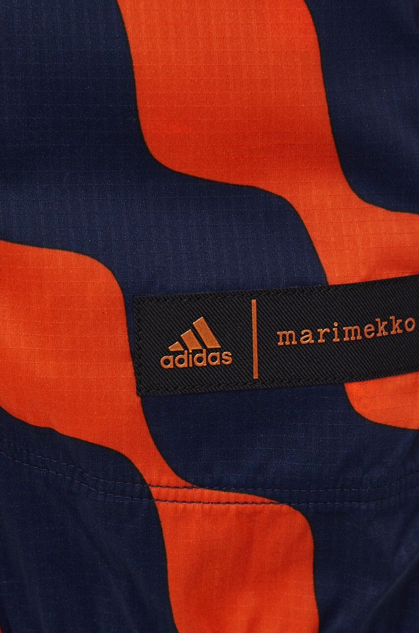 adidas Performance windbreaker Marimekko culoarea rosu de tranzitie - Pled.ro