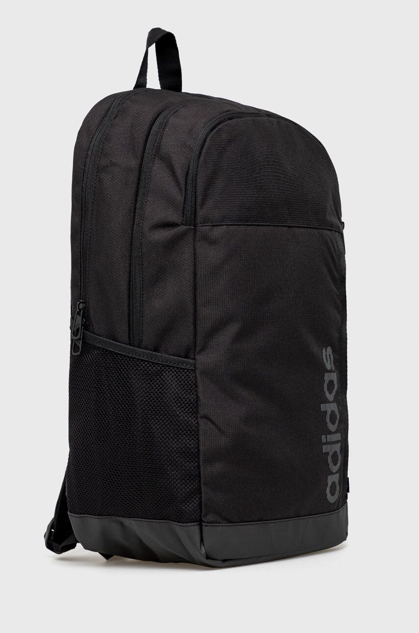 adidas rucsac culoarea negru mare cu imprimeu - Pled.ro