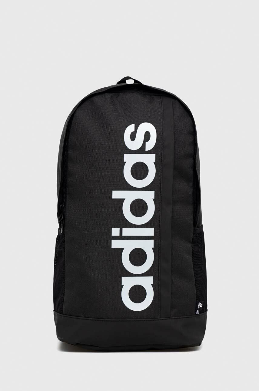 adidas rucsac culoarea negru mare cu imprimeu - Pled.ro