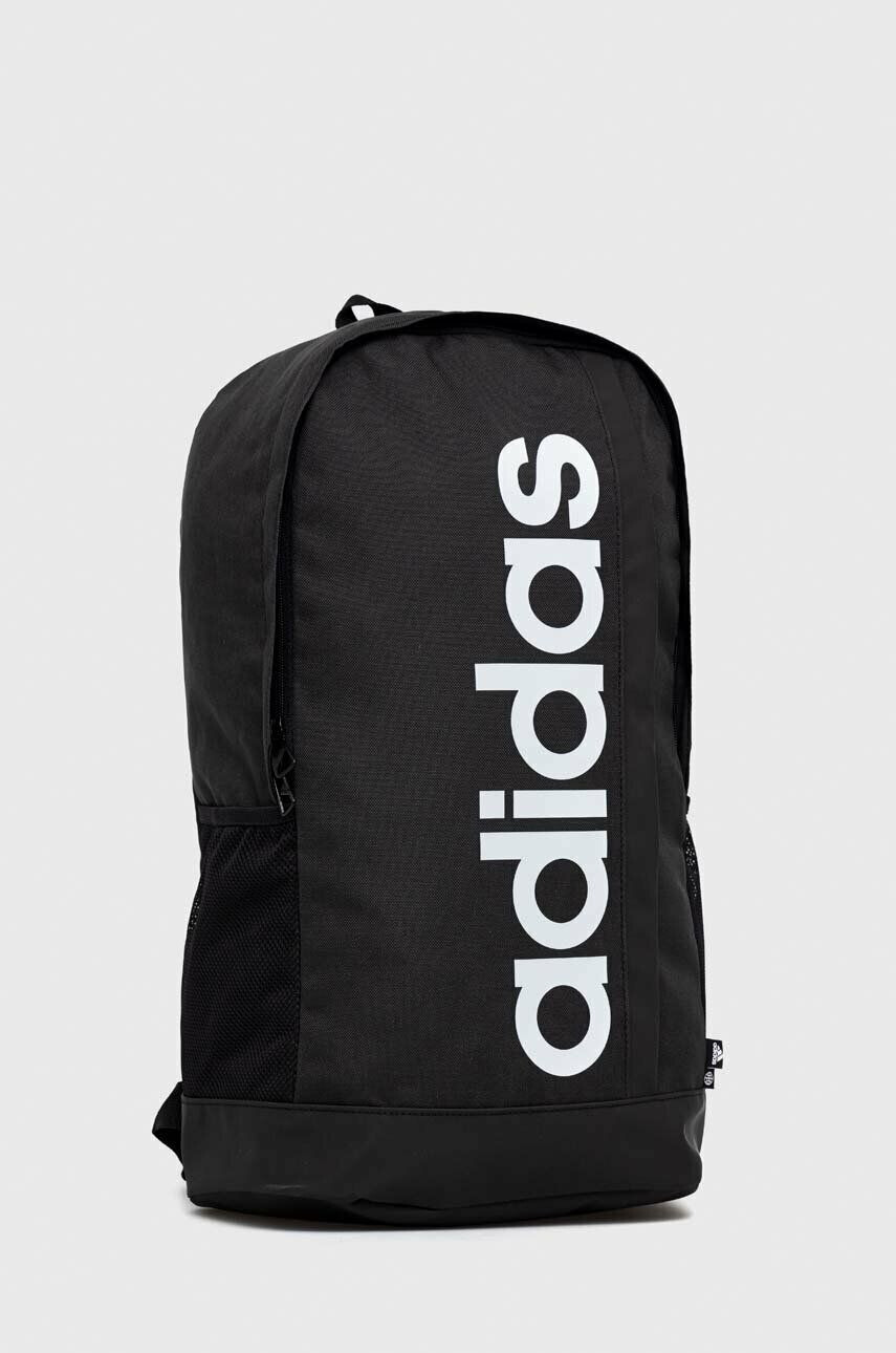 adidas rucsac culoarea negru mare cu imprimeu - Pled.ro