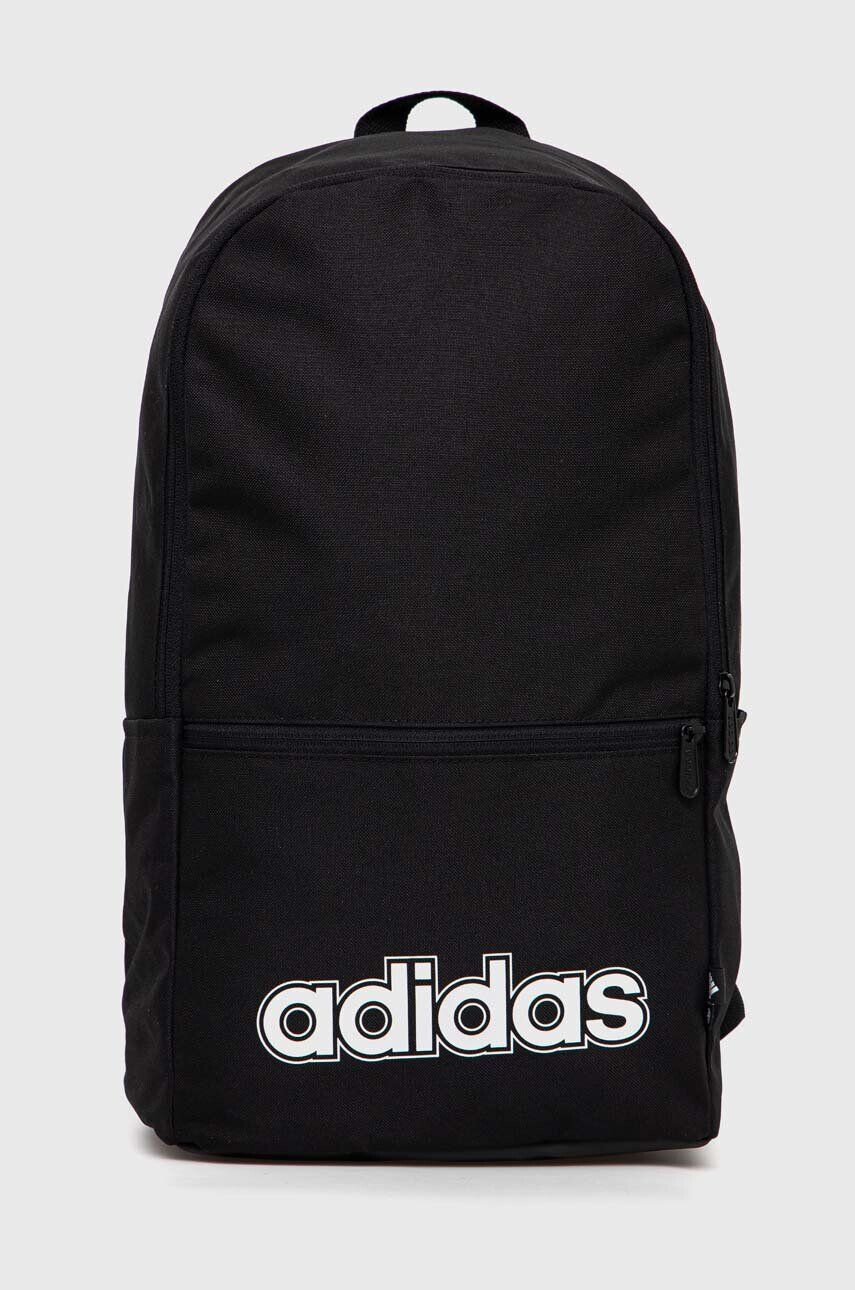 adidas rucsac culoarea negru mare cu imprimeu - Pled.ro