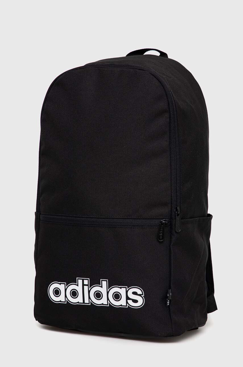 adidas rucsac culoarea negru mare cu imprimeu - Pled.ro