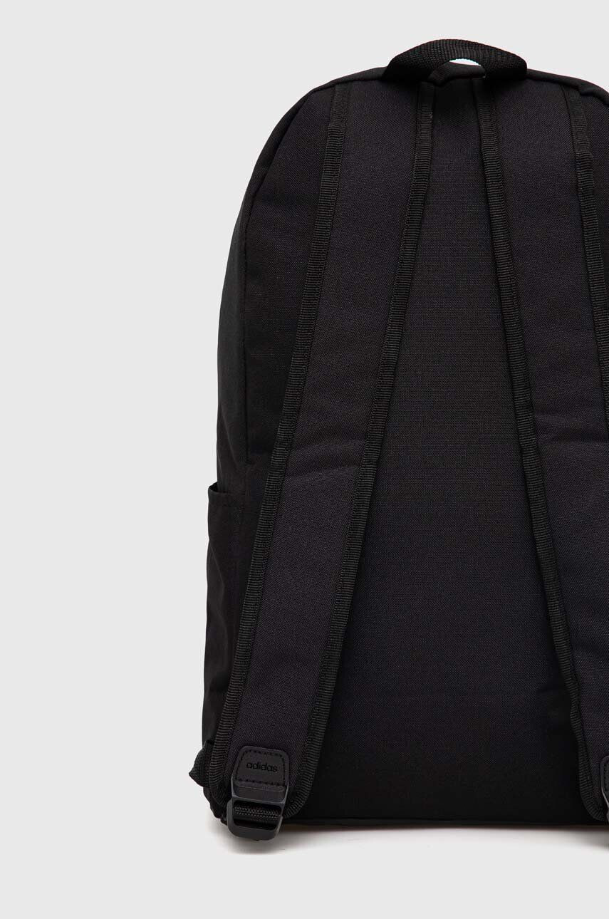 adidas rucsac culoarea negru mare cu imprimeu - Pled.ro